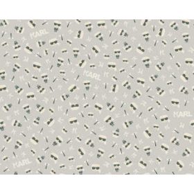 Karl Lagerfeld tapéta ragasztóval 37843-3