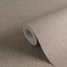   Texture Art minimál szövött hatású  meleg barna árnyalatú tapéta 37952-6