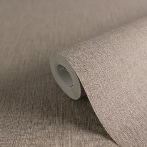 Texture Art minimál szövött hatású  meleg barna árnyalatú tapéta 37952-6