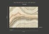 Földszínekben pompázó márvány mintás digitális poszter 38229-1