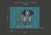 Elefánt indiai mintákkal digitális poszter 38262-1