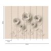 3D grafikus virágok digitális poszter 38293-1
