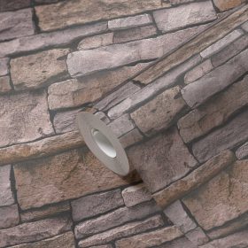 Elements 3D hatású kőmintás tapéta 38813-3