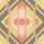 Retro Chic bézs, zöld, sárga, piros, rózsaszín retro, geometriai mintás tapéta 39531-3