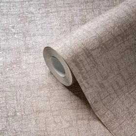    Texture Art fémes csokoládébarna repedezett kő hatású tapéta 39564-3