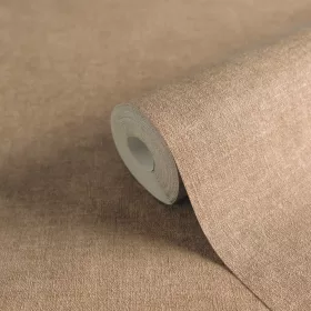   Matt barna textil hatású 39566-6  TheTrend Spectrum tapéta kollekció