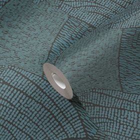 French Affair fekete-kék grafikus tapéta 39935-3