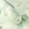 Liverna pasztell zöld/kék botanikus levél mintás tapéta 416343