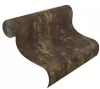 Unsere sötétbarna/vörös vakolatmintás tapéta 418224