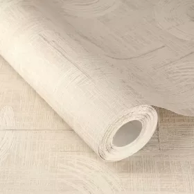   Unsere fehér/ezüst íves ecsetvonás mintás  tapéta 429046