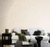 Unsere fehér/ezüst íves ecsetvonás mintás  tapéta 429046