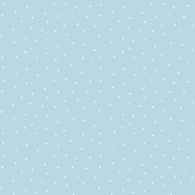 Kék alapon pöttyös tapéta 459-1
