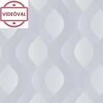 Evora drapp-szürke hullámos tapéta 459003