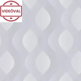 Evora drapp-szürke hullámos tapéta 459003