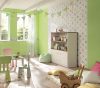 RASCH 459203 – Fehér alapon színes baglyos bordűr (Kids & Teens II sorozat)