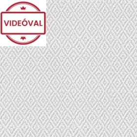 Eden drapp-szürke rattan, szövött mintás tapéta 47489