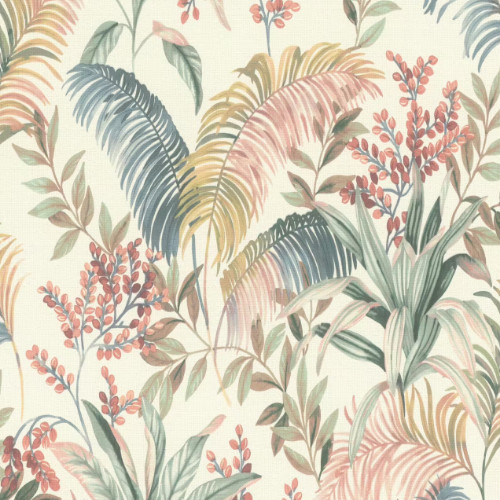 Florentine IV. színes levél mintás tapéta 481952
