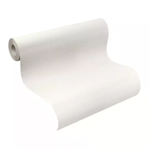 Fehér strukturált egyszínű tapéta 489507