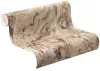 Unsere modern márványmintát ábrázoló drapp-barna tapéta 514612