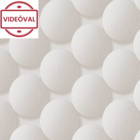   Rotondo világosbézs-szürke 3D gömb mintás tapéta 520727