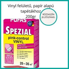   Tapéta ragasztó pink kontrollal vinyl tapétákhoz, kis doboz