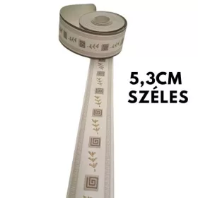 Szürkésbarna görög mintás bordűr 530-19