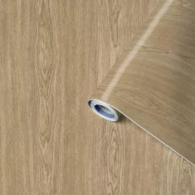   GEKKOFIX / VENILIA PERFECT FIX OAK MEDIUM közép sötét tölgy öntapadós fólia 45cm