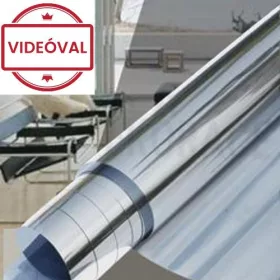   Sztatikusan tapadó tükör hatású hővédő fólia 53441 -  5 méter