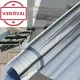 Sztatikusan tapadó tükör hatású hővédő fólia 53441 -  5 méter