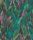 Zöld, pink, türkiz leveles tapéta 537352