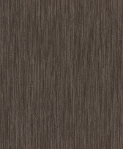 Hosszanti barázdáltságú barna tapéta 537758