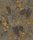 Elegáns barna virágos-leveles tapéta 538229