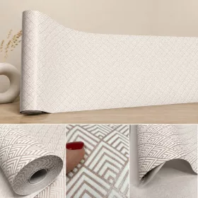   Erismann Hacienda 5412-05 etno grafikus mintás tapéta, rozs árnyalatban