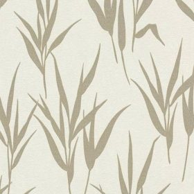 Krém-fehér bézsarany csillogó fűmintás tapéta 541939