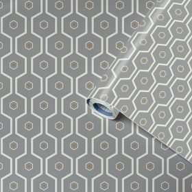   Gekkofix/Venilia Deco Premium Shimmy Art deco mintás öntapadós fólia 54919 90cm