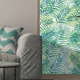   Gekkofix/Venilia Deco Premium Leaves filigrán leveles öntapadós fólia 54940 90cm