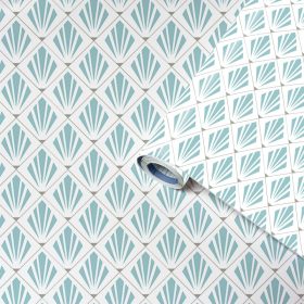   Gekkofix/Venilia Deco Premium Lindy Art deco mintás öntapadós fólia 54946 90cm