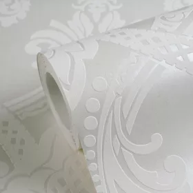   Barokkos, klsszikus fehér tapéta Designed in White  5549-32