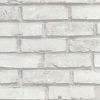 Gekkofix/Venilia BRICK WHITE 55678 szürkésfehér tégla mintás öntapadós fólia 67cm