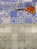 Venilia Tiles Vintage 55724 cementlap mintás öntapadós fólia