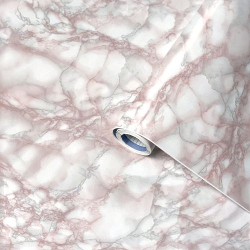 Gekkofix/Venilia Marble pink rózsaszín márvány  mintás öntapadós fólia 55745 45cm x 15m