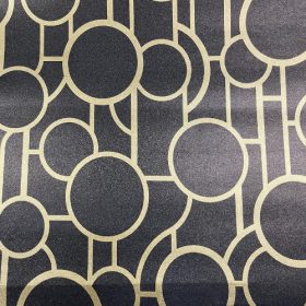   Venilia Tiffany antracit art deco mintás öntapadós fólia 55811