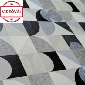   Gekkofix/Venilia Delta caramel grafikus mintás öntapadós fólia 55850