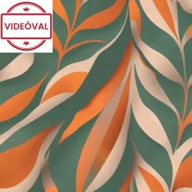   Gekkofix/Venilia Boho leaves vidám levelek öntapadós fólia 55852 45cm