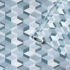   Gekkofix/Venilia Deco Premium Quadra 3D mintás öntapadós fólia 56102 90cm