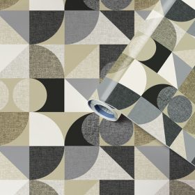   Gekkofix/Venilia Deco Premium Delta grafkius öntapadós fólia 56103 90cm