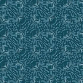   Gekkofix/Venilia Arco kék legyező mintás öntapadós fólia 56134 45cm