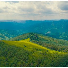   STATIC PANORAMA FELDBERG zöldellő dombok statikus üvegfólia 56214