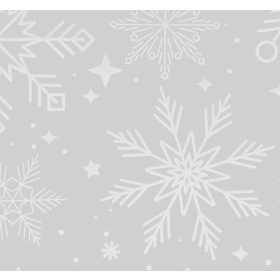   VENILIA / GEKKOFIX SNOWFLAKES HÓPELYHEK SZTATIKUS ÜVEGFÓLIA 56225