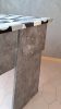 Gekkofix/Venilia Deco Premium Microcement anthracite grafit szürke csiszolt beton hatású öntapadós fólia 56512 90cm